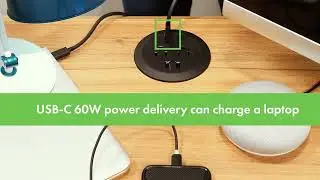 GaN Technology USB Desk Grommet | TTRP48APD60 - Features & Installation Guide | TOPGREENER