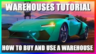 GTA 5 Online - WAREHOUSES TUTORIAL - HOW TO BUY AND USE A WAREHOUSE - 