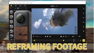 How to REFRAME Insta360 X3 FOOTAGE with Insta360 Studio 2023
