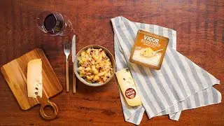 MACARRÃO AO MOLHO DE QUEIJOS