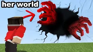 I Ruined This Girls Only Server By Removing Her World...