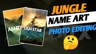 Viral New Trending Name Art Photo Editing 🤔| Instagram trending name art photo editing 🔥
