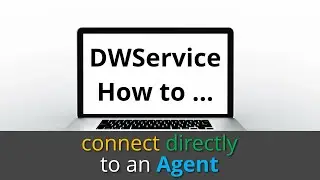 DWService - How to connect directly to an Agent