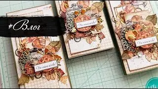 #Скрап Влог. Осенние шоколадницы, baby book.