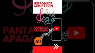 música en Youtube con pantalla apagada 