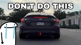 11th Gen Honda Civic No Exhaust POV and Thoughts | Making Car LOUD FOR FREE