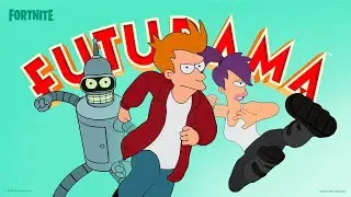 ALL NEW FUTURAMA SKINS + ITEMS  Fortnite