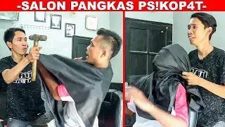 Crazy Barbershop! Just Sitting Down Immediately Beaten with P4LU