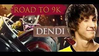 Dendi[Timbersaw] | Дорога в 9К | Хороший мидер - залог успеха |