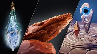 Stylized Smart Materials Crystal & Gem
