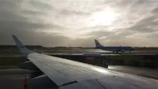 KLM traffic at Schiphol prior to departure