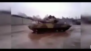 дрифт на танке мем