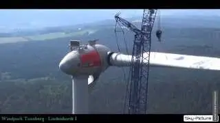 Torre Eólica a ser montada (Windpark + Tannberg-Bayern) ENERCON