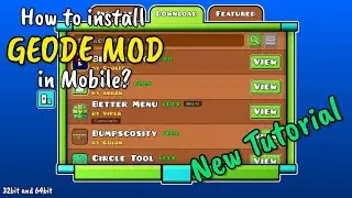 How to install Geode in Android? | Geometry Dash 2.205 | OLD TUTORIAL (Check Comments)