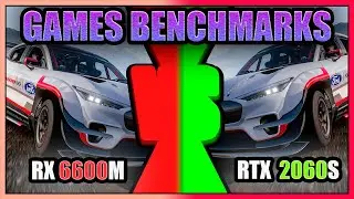 RX 6600M jieshuo Aliexpress   vs RTX 2060 Super