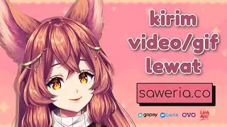 Kirim video / gif di saweria (Mediashare)!