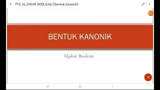 07. MD-Bentuk Kanonik