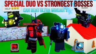 special duo vs strongest bosses - 5.2 upd super box siege defense