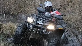 Квадроциклы Харьков Украина. Первый снег. ATV Ukraine. First Snow. ATV CENTER KHARKOV