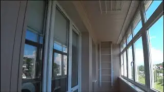 Ремонт лоджии 6 метров.