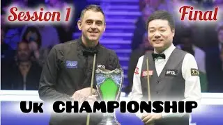 Ronnie O Sullivan vs Ding Junhui UK Championship Final Frame 2023 | Session 1