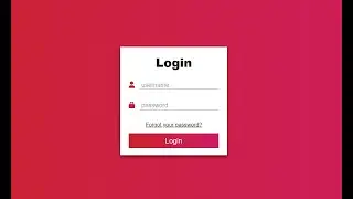 Login simple con HTML, CSS y JS