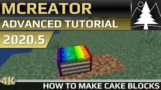 MCreator: How to make a Cake Block | 2020.5