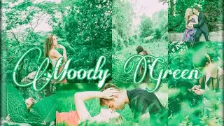 Lightroom Mobile Presets DNG | Moody Green Preset | Dark Moody Green