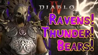What happens when a bear meets a Butcher? - Druid Burst Build (With more Birds!)