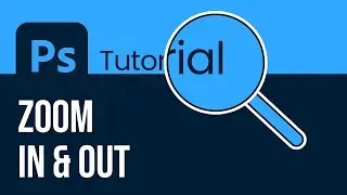 How to use Photoshop Zoom in & Out Tool (Beginners tutorial)