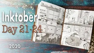 Inktober 2020 day 21-24