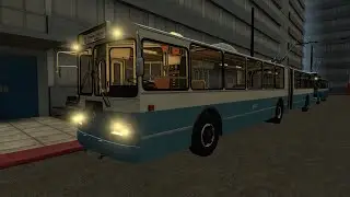 Российско-советский троллейбус ЗиУ 6205 с Завода|Gmod Trolleybus FS#2|Турбосоветск