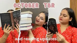 17 books i want to read in October & reading updates 📚 🧸