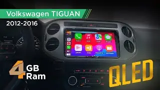Volkswagen TIGUAN 2012-2016 4 GB RAM QLED Ekran Kablosuz Carplay Android Multimedya Navigasyon