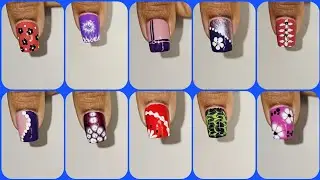 10+ Easy Nail Art Ideas 💅How To Make Easy Nail Art Design 💅Simple Nail Art Designs 💅 #nailarts 