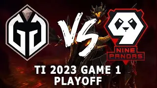 The international 2023 Playoff - 9pandas vs Gaimin Gladiators Game 1
