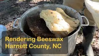 Rendering Beeswax | September | Harnett County, NC