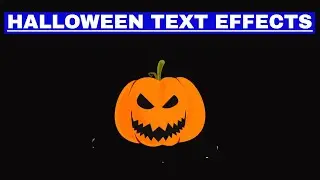Halloween free text effect | Editable in Premiere Pro | Free Download