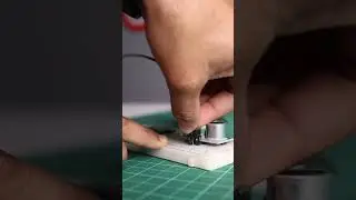 How to make a Ultrasonic Distance Measurement system #electronics #shorts #ytshorts #robu