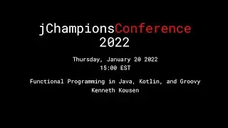 Kenneth Kousen - Functional Programming in Java, Kotlin, and Groovy