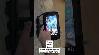 9 inch fronx original stereo genuine baleno stereo 9 inch top model fronx system glanza stereo OEM
