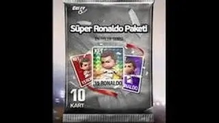 Goley süper ronaldo paketi açma #2 - goley saati