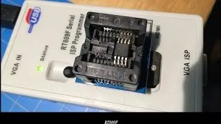 مراجعة المبرمجة RT809F لشحن ايسى الاى او و الشاشات--- Review-- LCD