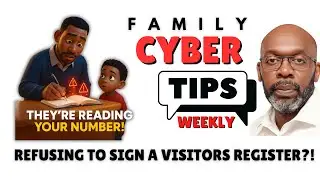 YOU DON'T HAVE TO SIGN THE VISITORS SIGN IN BOOK! IF...