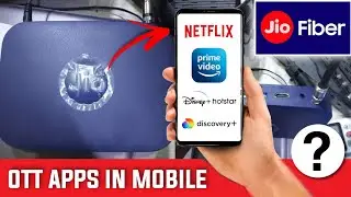 How to use Jio Fiber OTT Apps in Mobile | हिंदी में | Fiber OTT Apps on Mobile | Jio Fiber OTT