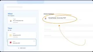 Automation Action: Generate Document Designer PDF