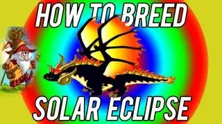 How to Breed - Solar Eclipse dragon FIRST TRY Dragonvale!