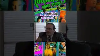 Goosebumps Addict 🤣 #shorts #funny #goosebumps #rlstine #meme #humor #fyp #qoutes #90s #frightnight