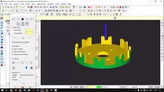 MasterCam X5 || Basic Milling Example || clutch plate housing