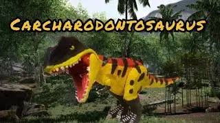 КАРХОРОДОНТОЗАВР ОБЗОР НА КАСТОМ (Carcharodontosaurus)